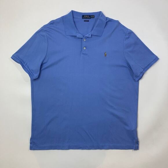 Polo Ralph Lauren Polo Shirt Mens XL Extra Large Blue Jay Cotton Classic Fit - Picture 2 of 12